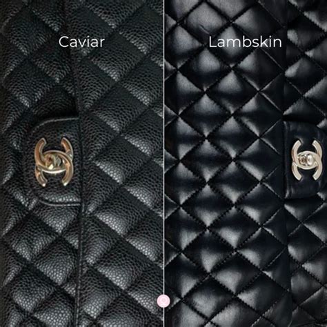 chanel leathers|Chanel calfskin vs lambskin.